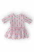pink-nutcracker-3-4-sleeve-twirl-bodysuit Mila & Rose - Sophia's StyleTwirl Bodysuit - 3/4 Sleeve-1